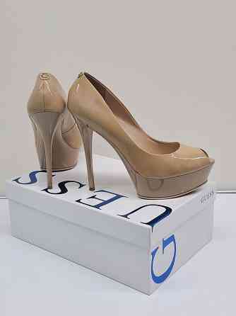 Туфли Guess оригинал 40 бежевые с открытым мыском Донецк