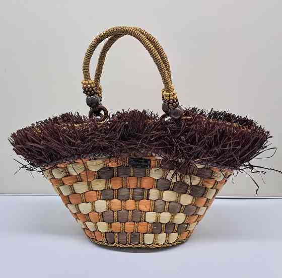 Сумка соломенная пляжная большая Aqua di mare Донецк