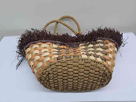 Сумка соломенная пляжная большая Aqua di mare Донецк