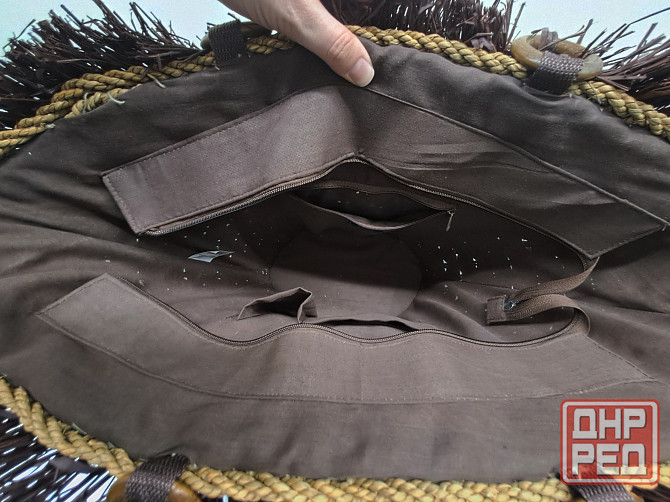 Сумка соломенная пляжная большая Aqua di mare Донецк - изображение 5