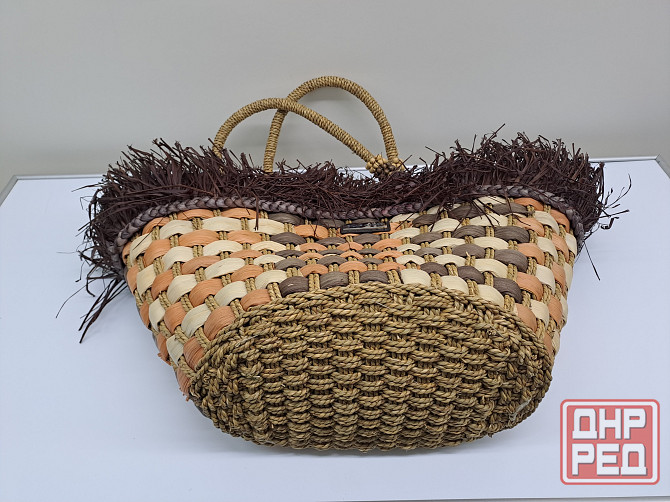 Сумка соломенная пляжная большая Aqua di mare Донецк - изображение 6