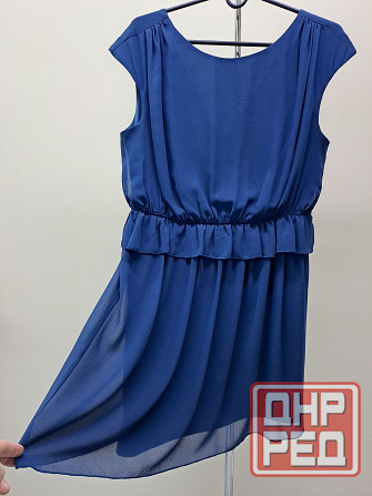 Платье женское 52 летнее синее Vila Донецк - изображение 4