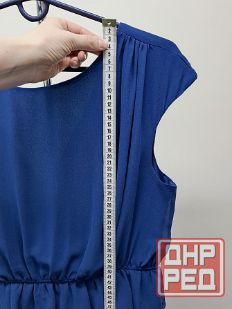 Платье женское 52 летнее синее Vila Донецк - изображение 6