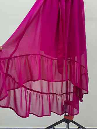 Платье женское сарафан фуксия 48 асимметричное Донецк