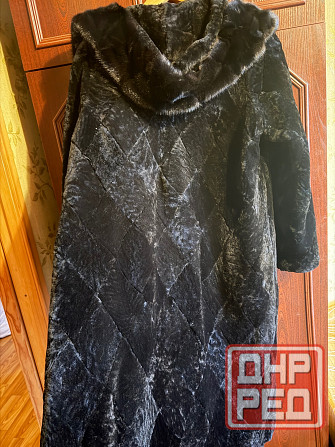 Шуба женская мутон 50-54 Донецк - изображение 3