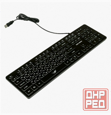Клавиатура игровая Dialog Kgk-17u Black Gan-Kata 104кл. радужная подсветка - чёрная 1.6м - арт-9633 Макеевка - изображение 2