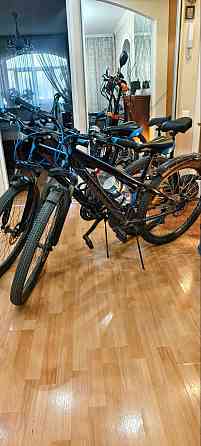 Продаются 2 велосипеда INTENZO с высотой рамы размером 13" и 15" дюймов. Фурнитура фирменная SHIMANO Донецк