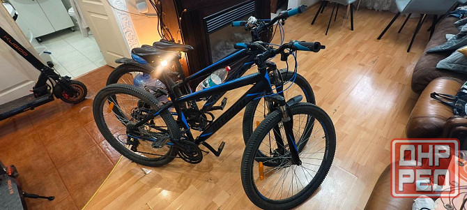 Продаются 2 велосипеда INTENZO с высотой рамы размером 13" и 15" дюймов. Фурнитура фирменная SHIMANO Донецк - изображение 2