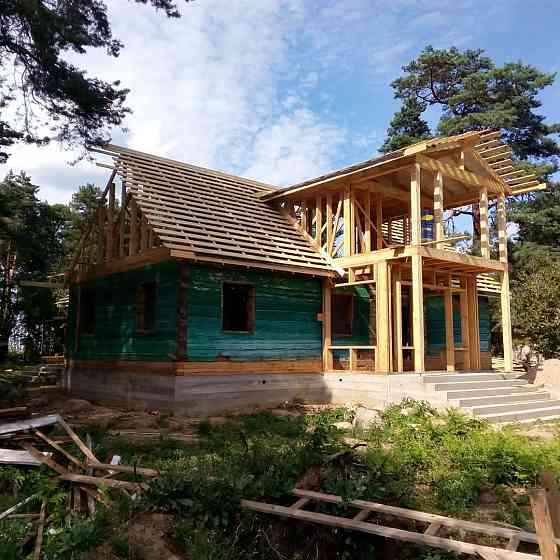 Строительная бригада,реконструкция домов,кровельных работ,пристроек террас,фундамента Донецк