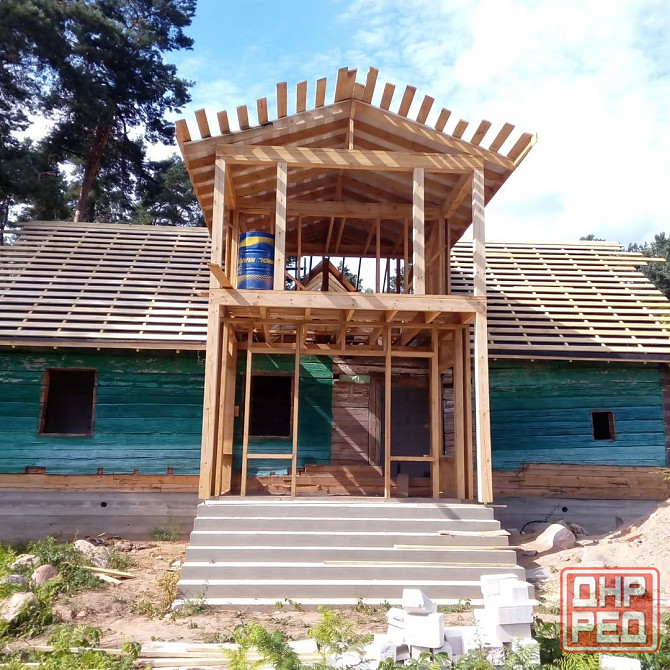 Строительная бригада,реконструкция домов,кровельных работ,пристроек террас,фундамента Донецк - изображение 3