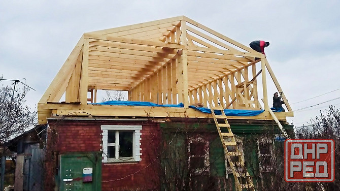 Строительная бригада,реконструкция домов,кровельных работ,пристроек террас,фундамента Донецк - изображение 7