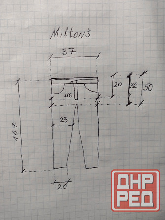 Джинсы Miltons производства Индия. Макеевка - изображение 7