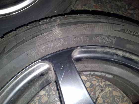 Продам диски с летней резиной , r14 Донецк