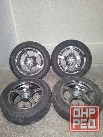 Продам диски с летней резиной , r14 Донецк - изображение 1
