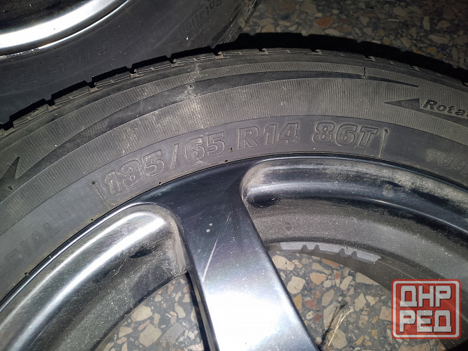 Продам диски с летней резиной , r14 Донецк - изображение 5