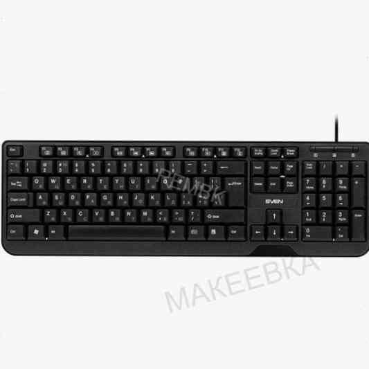 Комплект клавиатура и мышь Sven Kb-S330c черный (Sv-017309), арт-7882 Макеевка