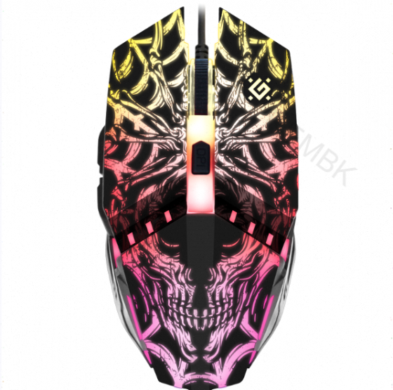 Мышь Defender Prototype Gm-670l, черный (52670) оптический, 2400 Dpi, Usb, арт-2101 Макеевка