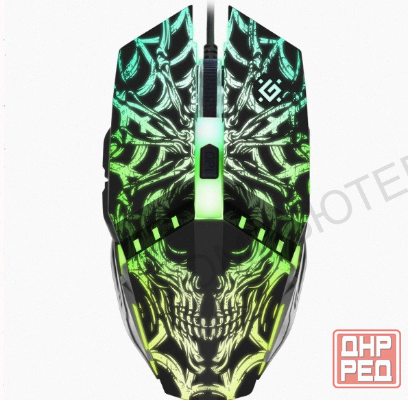 Мышь Defender Prototype Gm-670l, черный (52670) оптический, 2400 Dpi, Usb, арт-2101 Макеевка - изображение 3