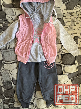 Костюм спортивный 3ка для девочки Луганск - изображение 1