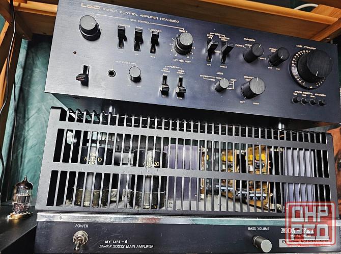 Обмен на аудиотехнику Усилитель Dynasonic High Grade HI-Phonica (MOS-FET, Tango). Донецк - изображение 1