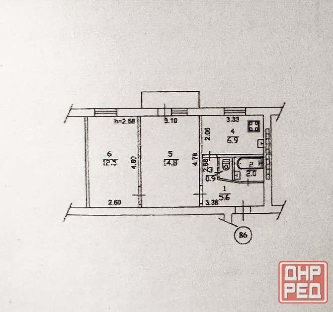 Продажа 2х ком. кв. с Ремонтом! Центр Города! Ильича, Грузия, Мед. Университет! Собственник в городе Донецк - изображение 8