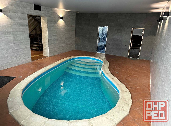 Сдается хороший 2х этажный коттедж с баней, бассейном, хаммамом в самом центре. Киевский район Донецк - изображение 1