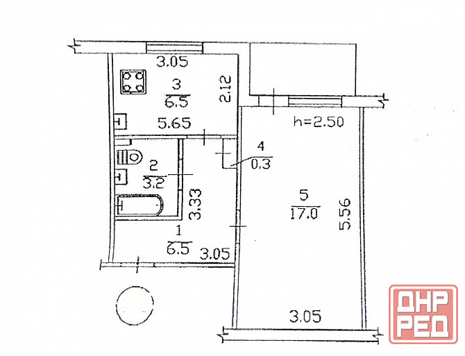 Продается 1 ком. квартира в Киевском р-не, г. Донецк, пр-кт Киевский Донецк - изображение 8
