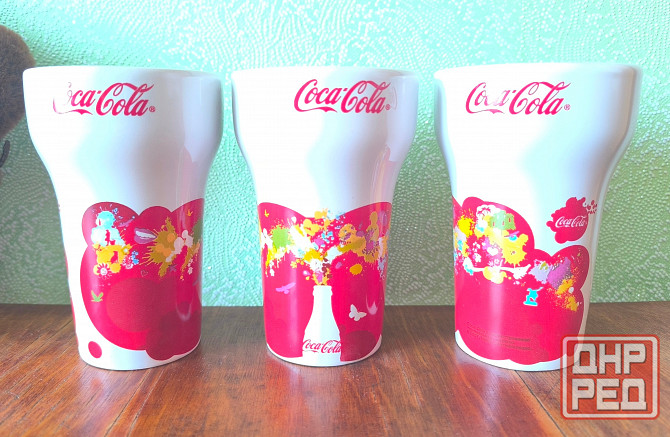 Стаканы/ бокалы Coca-Cola керамика. Донецк - изображение 1