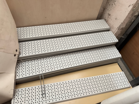 Перфопанель для выставки товара Донецк