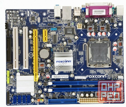 Материнская плата Foxconn G41mxe б/у (арт-8702) Донецк - изображение 1