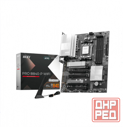 Материнская плата Msi Pro B840-P Wifi, Am5, Amd B840, Atx, Rtl (Pro B840-P Wifi) [арт-4112] Донецк - изображение 1