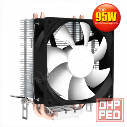 Кулер для процессора Detech Dt-S90f ( Tdp: 95w), арт-6490 Донецк - изображение 1