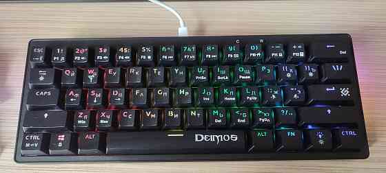 Механическая клавиатура 60 процентов defender Донецк