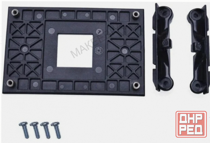 Рамка Am4 крепления кулера Amd, черная - арт-3463 Донецк - изображение 1