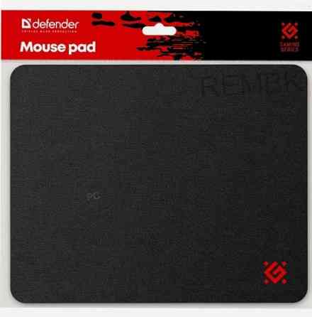 Игровой коврик для мыши Defender Black 250x200x3 (50550) [арт-7925] Донецк
