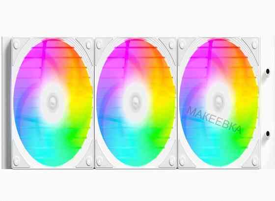 Сво для процессора Id-Cooling Fx360 Inf White (All Intel/Amd, 3*120mm Fan, 2900rpm, 27.2 дб, 350w, P Донецк