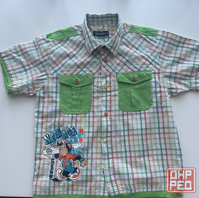 Продам рубашку Waikiki, 6 лет Донецк - изображение 2