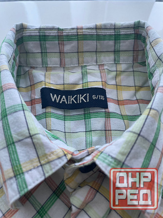 Продам рубашку Waikiki, 6 лет Донецк - изображение 4