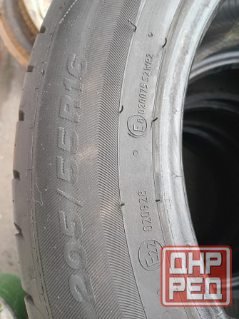 Продаю комплект летней резины 205 55 16 Донецк - изображение 3