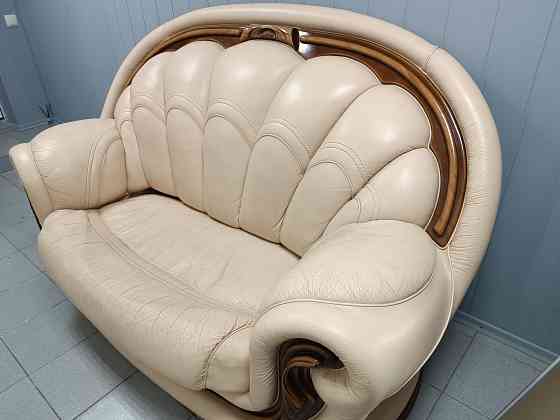 Кожаный диван 3+2+1 Макеевка