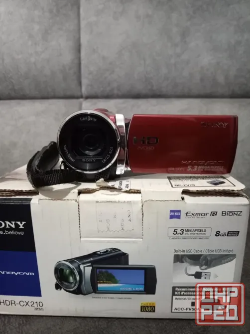 видеокамера SONY HDR-CX210 Донецк - изображение 1
