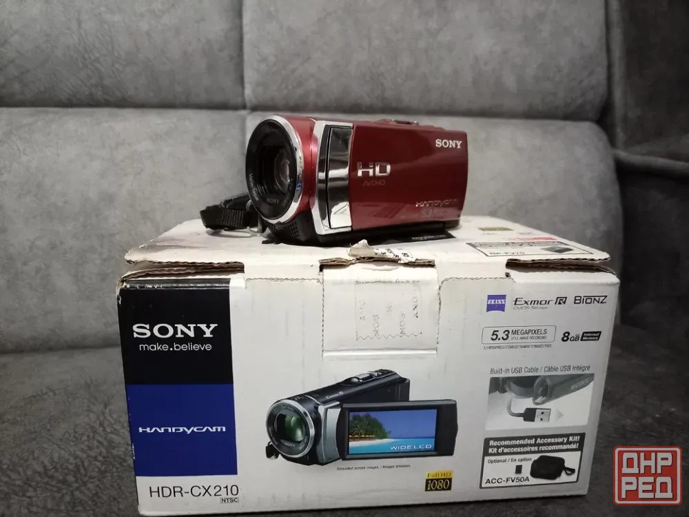 видеокамера SONY HDR-CX210 Донецк - изображение 2