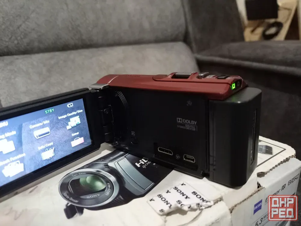 видеокамера SONY HDR-CX210 Донецк - изображение 3