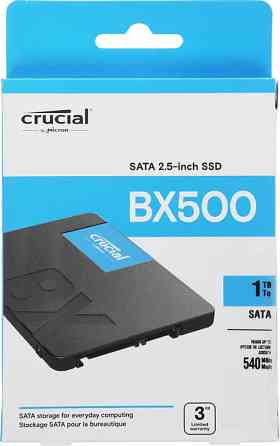 SSD-накопитель 2.5 1Тб Crucial BX500 (SATA) Донецк