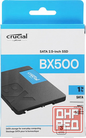 SSD-накопитель 2.5 1Тб Crucial BX500 (SATA) Донецк - изображение 1