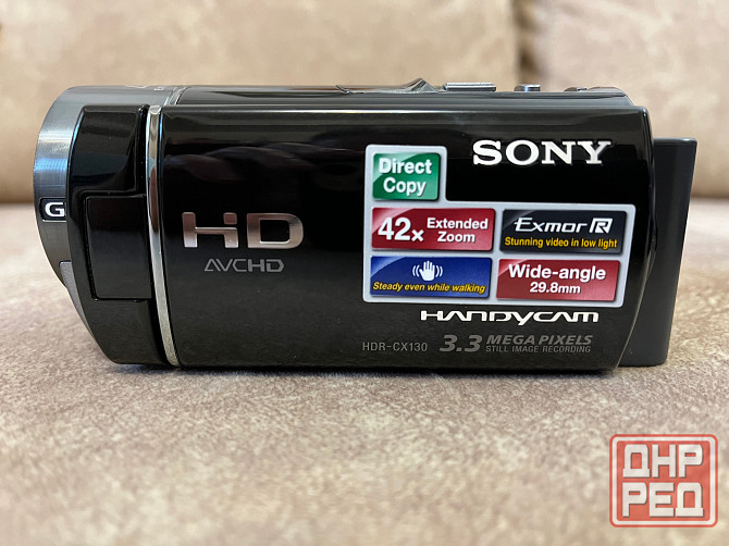 Видеокамера SONY HDR CX-130e Макеевка - изображение 1