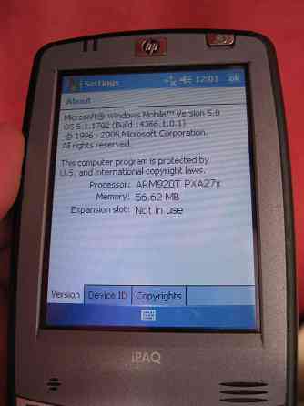 Кпк HP iPAQ hx2190 Windows Mobile 5 Донецк