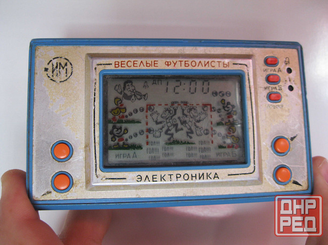 Электроника им Веселые футболисты синяя Донецк - изображение 2