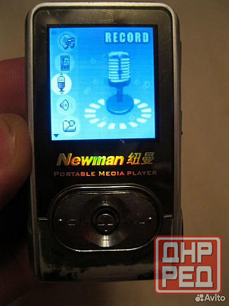 Диктофон/плеер с динамик/вход мик+науш Newman M560 Донецк - изображение 1