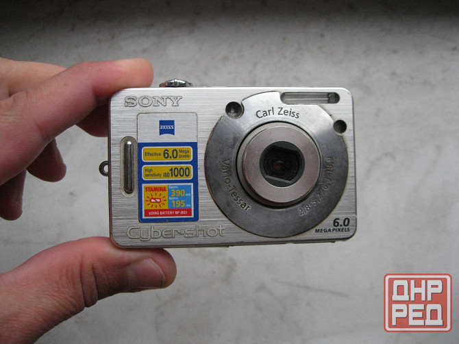 Фотоаппарат Sony Cyber Shot DSC-W50 6Mpx Донецк - изображение 2